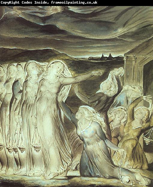Blake, William The Parable of the Wise and Foolish Virgins